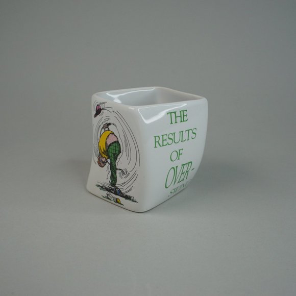 Vintage 90s Funny Golf Gift Mug - Picture 2 of 9